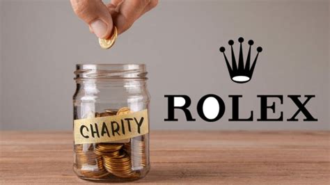 rolex non profit company|rolex donation.